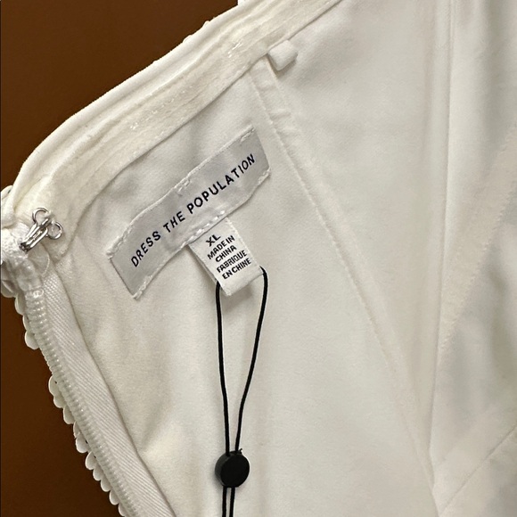 Dress the Population Andy Sequin Strapless Jumpsuit Size XL - Picture 11 of 13